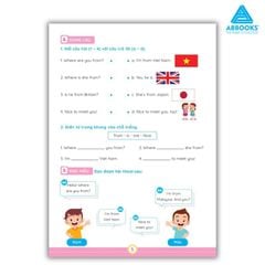 Sách Tiếng Anh Lớp 4 - Notebook Luyện Viết, Từ Vựng & Ngữ Pháp Cho Học Sinh Lớp 4 - ABBOOKS