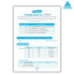 Sổ Theo Dõi Học Tập Tiếng Anh Lớp 1 Cho Bé Phối Hợp Phụ Huynh Giáo Viên ABBOOKS