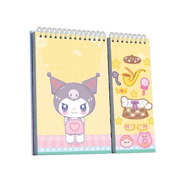 Sách - Sticker Học Viện Kuromi Ngôi Sao Cá Tính Happy Fashion Show - Chất Liệu An Toàn Cho Bé Yêu (Kích Thước 21x18,5 cm) - ABBOOKS