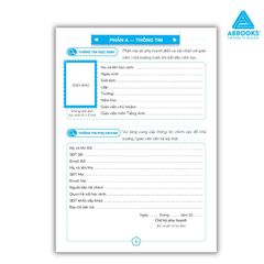 Sổ Theo Dõi Học Tập Tiếng Anh Lớp 4 Cho Bé Phối Hợp Phụ Huynh Giáo Viên ABBOOKS