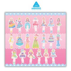 Sách Sticker Bóc Dán Công Chúa Cho Bé 3-8 Tuổi Happy Fashion Show Giấc Mơ Đại Dương ABBOOKS
