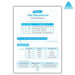 Sổ Theo Dõi Học Tập Tiếng Anh Lớp 2 Cho Bé Phối Hợp Phụ Huynh Giáo Viên ABBOOKS