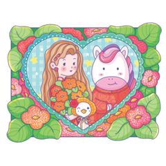 Sách Tô Màu Chữa Lành - Trạm Tô Màu Bình Yên - Hồng Mao, Đậu Đỏ – Ra Ngõ Đón Xuân - ABBOOKS