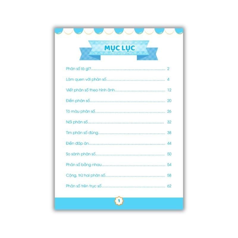 Sách - Giỏi Toán Từ Gốc Thực Hành Phân Số Lớp 4-5 Học Phân Số Qua Hình Ảnh ABBOOKS