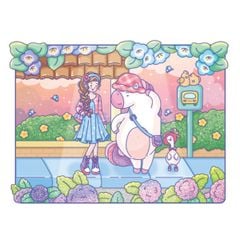 Sách Tô Màu Chữa Lành - Trạm Tô Màu Bình Yên - Hồng Mao, Đậu Đỏ – Ra Ngõ Đón Xuân - ABBOOKS