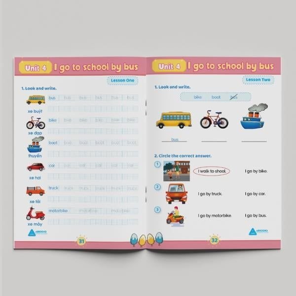 Sách - Vở tập viết Tiếng Anh Family And Friends National Edition 1,2,3