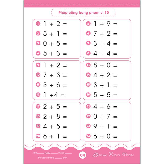 Sách - Giỏi Toán Từ Gốc - Cộng Trừ Trong Phạm Vi 10, Cộng Trừ Trong Phạm Vi 20, Cộng Trừ Trong Phạm Vi 50, Cộng Trừ Trong Phạm Vi 100 - Thành Thạo Tính Nhanh