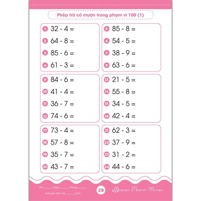 Sách - Giỏi Toán Từ Gốc - Cộng Trừ Trong Phạm Vi 10, Cộng Trừ Trong Phạm Vi 20, Cộng Trừ Trong Phạm Vi 50, Cộng Trừ Trong Phạm Vi 100 - Thành Thạo Tính Nhanh