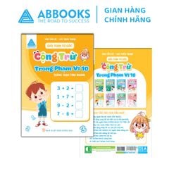 Sách - Giỏi Toán Từ Gốc - Cộng Trừ Trong Phạm Vi 10, Cộng Trừ Trong Phạm Vi 20, Cộng Trừ Trong Phạm Vi 50, Cộng Trừ Trong Phạm Vi 100 - Thành Thạo Tính Nhanh