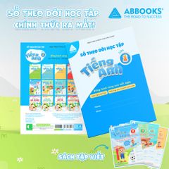 Sổ Theo Dõi Học Tập Tiếng Anh Lớp 1 Cho Bé Phối Hợp Phụ Huynh Giáo Viên ABBOOKS