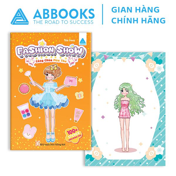 Sticker Siêu Đáng Yêu - Fashion Show Công Chúa - Mùa Đông, Mùa Hạ, Mùa Xuân, Mùa Thu