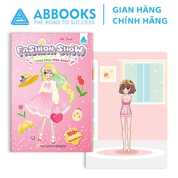 Sticker Siêu Đáng Yêu - Fashion Show Công Chúa - Mùa Đông, Mùa Hạ, Mùa Xuân, Mùa Thu