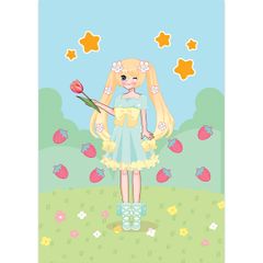 Sticker Siêu Đáng Yêu - Fashion Show Công Chúa - Mùa Đông, Mùa Hạ, Mùa Xuân, Mùa Thu