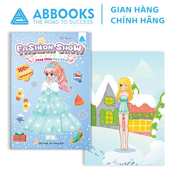 Sticker Siêu Đáng Yêu - Fashion Show Công Chúa - Mùa Đông, Mùa Hạ, Mùa Xuân, Mùa Thu