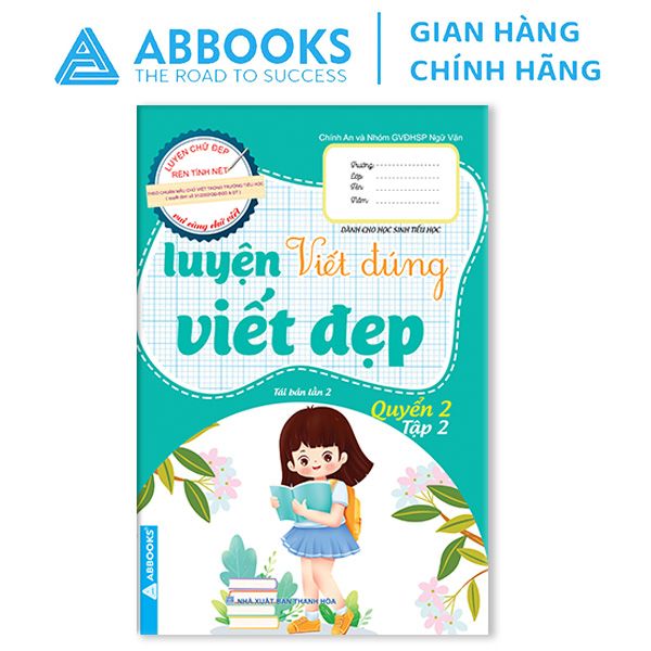 Sách Luyện Viết Đúng Viết Đẹp Cho Học Sinh Tiểu Học Quyển1-2-3 Tập 1 & Tập 2 - Bộ 6 Cuốn