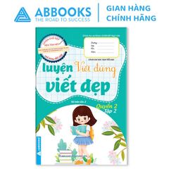 Sách Luyện Viết Đúng Viết Đẹp Cho Học Sinh Tiểu Học Quyển1-2-3 Tập 1 & Tập 2 - Bộ 6 Cuốn
