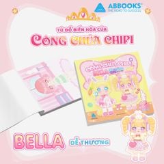 Sách Sticker 4 Chủ Đề - Tủ Đồ Biến Hóa Của Công Chúa Chipi - Daisy Tươi Tắn, Bella Dễ Thương, Coco Sành Điệu, Cherry Lấp Lánh Cho Bé Sáng Tạo Không Giới Hạn
