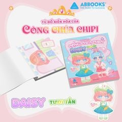 Sách Sticker 4 Chủ Đề - Tủ Đồ Biến Hóa Của Công Chúa Chipi - Daisy Tươi Tắn, Bella Dễ Thương, Coco Sành Điệu, Cherry Lấp Lánh Cho Bé Sáng Tạo Không Giới Hạn