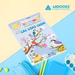 Sách - Combo 4 Quyển Tô Màu Cho Bé Và Học Tiếng Anh Theo Chủ Đề: Bò Sát và Côn Trùng, Các Loài Hoa, Các Loài Chim Và An Toàn Giao Thông
