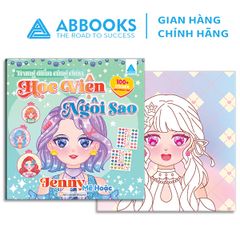 Sách Trang Điểm Công Chúa - Tô Màu Sticker Học Viện Ngôi Sao - Hanna Tinh Tế, Jenny Mê Hoặc, Nancy Sành Điệu, Sunny Lộng Lẫy - Phát Triển Sáng Tạo Cho Bé