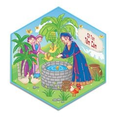 Stickers Bóc Dán 3D - Thư Viện Thỏ Trắng, Phố Cổ Hội An, Phòng Của Gấu Misa, Vườn Hoa Đà Lạt, Tiệm May Cô Ba Sài Gòn, Cổ Tích Tấm Cám