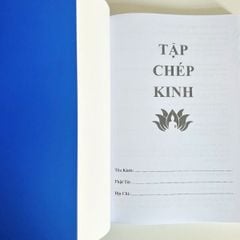 Sách - Tập Chép Kinh Phật Giáo Giúp Tĩnh Tâm Và Rèn Luyện Chánh Niệm (1 Cuốn ) ABBOOKS