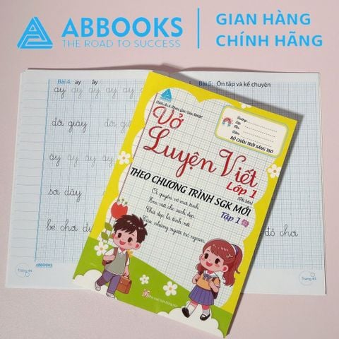 Bộ Chân Trời Sáng Tạo - Vở Luyện Viết Lớp 1 Theo Chương Trình SGK Mới Tập 1-2 ( Tái Bản )
