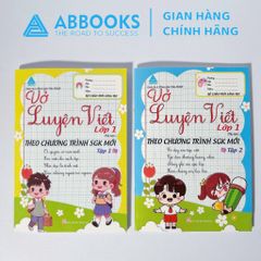 Bộ Chân Trời Sáng Tạo - Vở Luyện Viết Lớp 1 Theo Chương Trình SGK Mới Tập 1-2 ( Tái Bản )