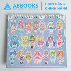 Sách - Sticker Bóc Dán Idol Star Academy - Học Viện Thời Trang Happy Fashion Show