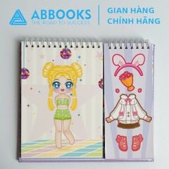 Sách - Sticker Bóc Dán Idol Star Academy - Học Viện Thời Trang Happy Fashion Show