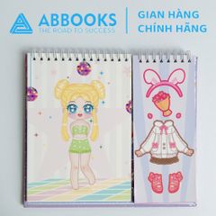 Sách - Sticker Bóc Dán Idol Star Academy - Học Viện Thời Trang Happy Fashion Show