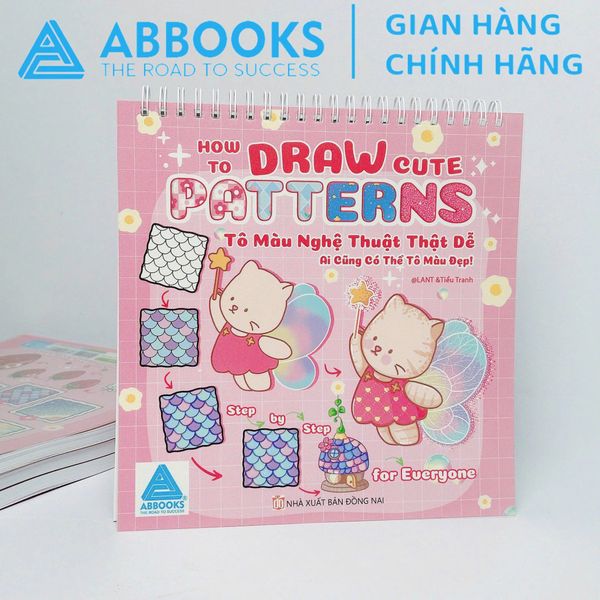 Sách - How To Draw Cute Patterns - Hướng Dẫn Vẽ & Tô Màu Nghệ Thuật ...