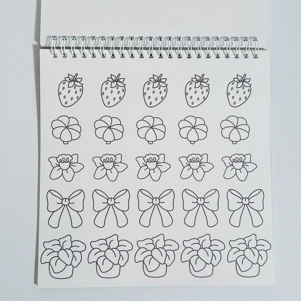 Sách - How To Draw Cute Patterns - Hướng Dẫn Vẽ & Tô Màu Nghệ Thuật Thật Dễ