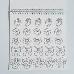 Sách - How To Draw Cute Patterns - Hướng Dẫn Vẽ & Tô Màu Nghệ Thuật Thật Dễ