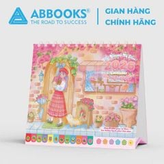 Lịch Để Bàn 2026 Tô Màu - The Garden Of Time - Tặng Kèm Sticker Trang Trí