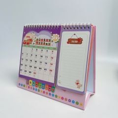 Lịch Để Bàn 2026 Tô Màu - The Garden Of Time - Tặng Kèm Sticker Trang Trí