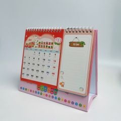 Lịch Để Bàn 2026 Tô Màu - The Garden Of Time - Tặng Kèm Sticker Trang Trí