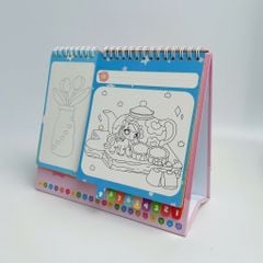 Lịch Để Bàn 2026 Tô Màu - The Garden Of Time - Tặng Kèm Sticker Trang Trí