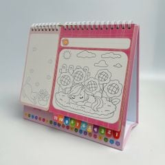 Lịch Để Bàn 2026 Tô Màu - The Garden Of Time - Tặng Kèm Sticker Trang Trí