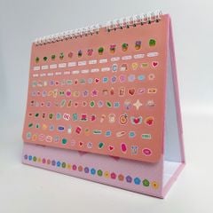 Lịch Để Bàn 2026 Tô Màu - The Garden Of Time - Tặng Kèm Sticker Trang Trí