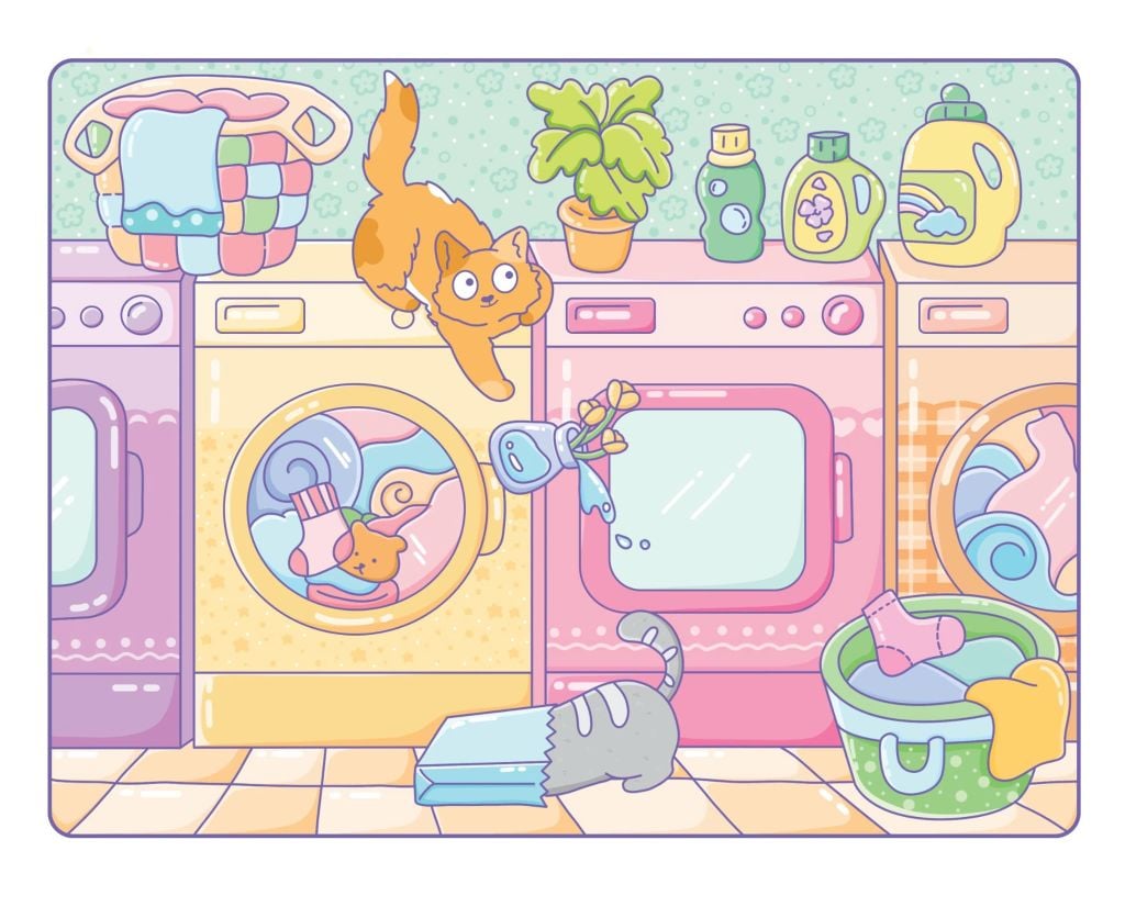 Sách - Tô Màu Chữa Lành Mèo Cam Trên Gác Mái Cozy Cat Coloring Phong Cách Nhẹ Nhàng - ABBOOKS