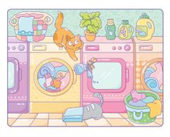 Sách - Tô Màu Chữa Lành Mèo Cam Trên Gác Mái Cozy Cat Coloring Phong Cách Nhẹ Nhàng - ABBOOKS