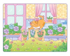 Sách - Tô Màu Chữa Lành Mèo Cam Trên Gác Mái Cozy Cat Coloring Phong Cách Nhẹ Nhàng - ABBOOKS