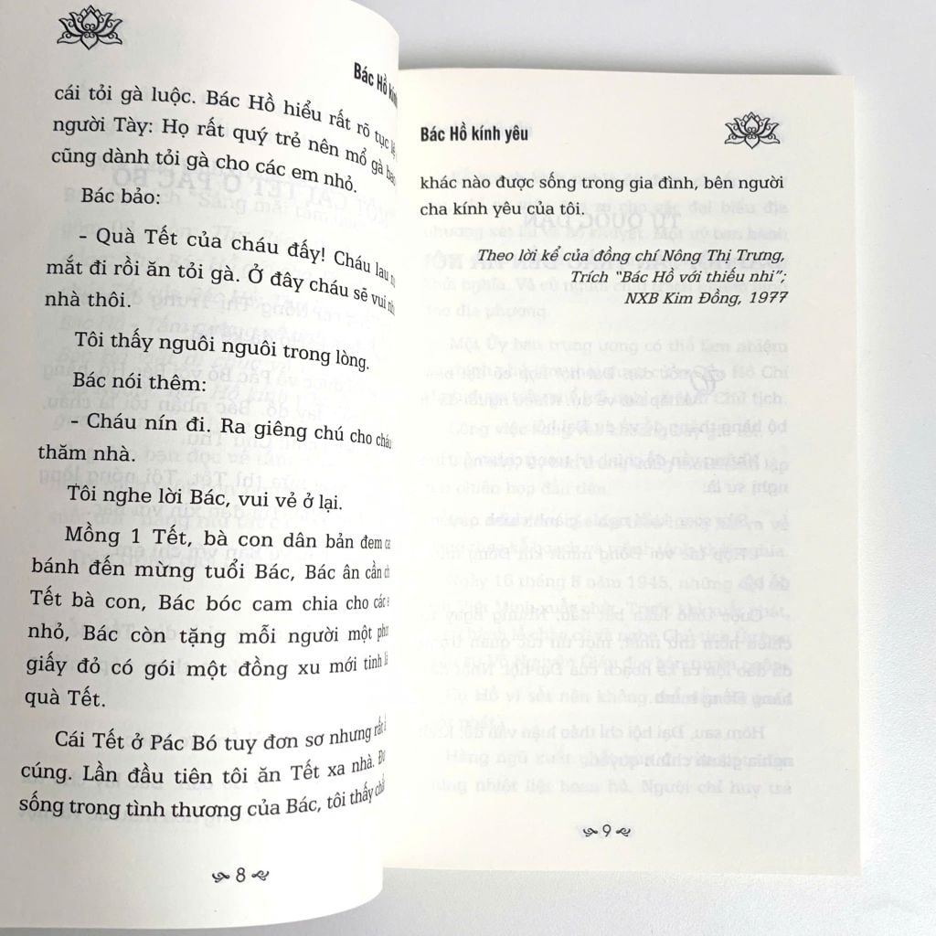 Sách – Sáng Mãi Tấm Gương Bác Hồ - Bác Hồ Kính Yêu (Hoài Dung - Tuệ Minh) - ABBOOKS