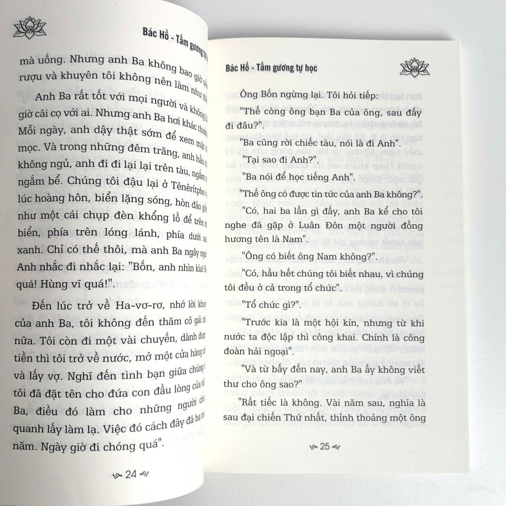 Sách - Sáng Mãi Tấm Gương Bác Hồ - Bác Hồ Tấm Gương Tự Học (Hoài Dung, Tuệ Minh) - ABBOOKS