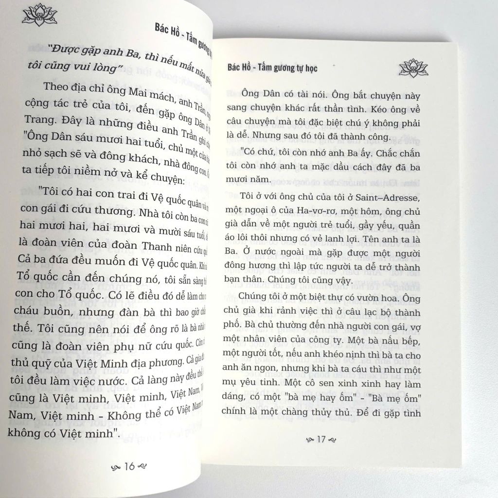 Sách - Sáng Mãi Tấm Gương Bác Hồ - Bác Hồ Tấm Gương Tự Học (Hoài Dung, Tuệ Minh) - ABBOOKS