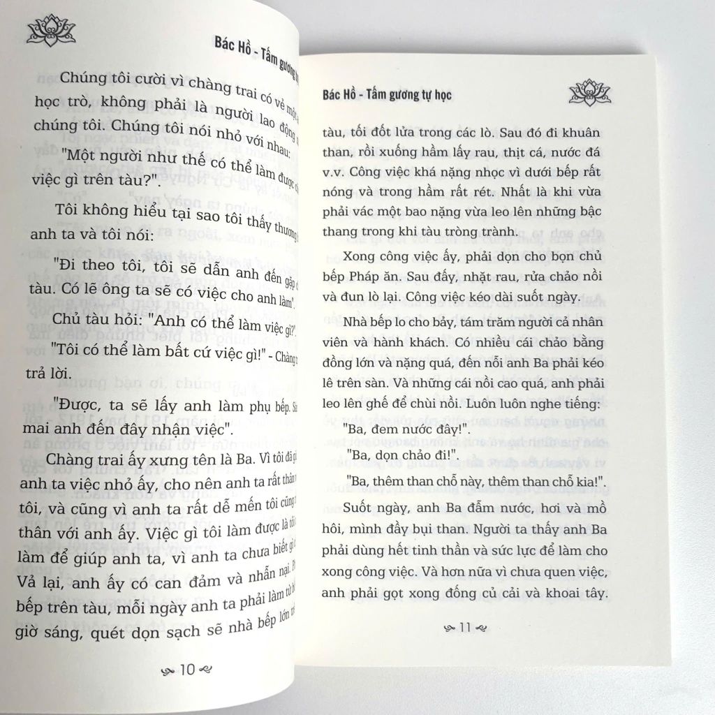Sách - Sáng Mãi Tấm Gương Bác Hồ - Bác Hồ Tấm Gương Tự Học (Hoài Dung, Tuệ Minh) - ABBOOKS