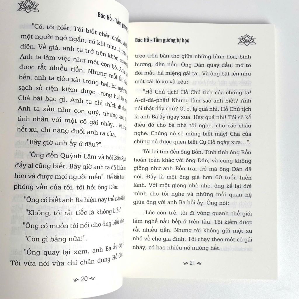 Sách - Sáng Mãi Tấm Gương Bác Hồ - Bác Hồ Tấm Gương Tự Học (Hoài Dung, Tuệ Minh) - ABBOOKS