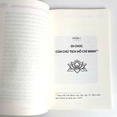 Sách - Sáng Mãi Tấm Gương Bác Hồ - Bác Hồ Viết Di Chúc Và Thực Hiện Di Chúc Của Người - ABBOOKS