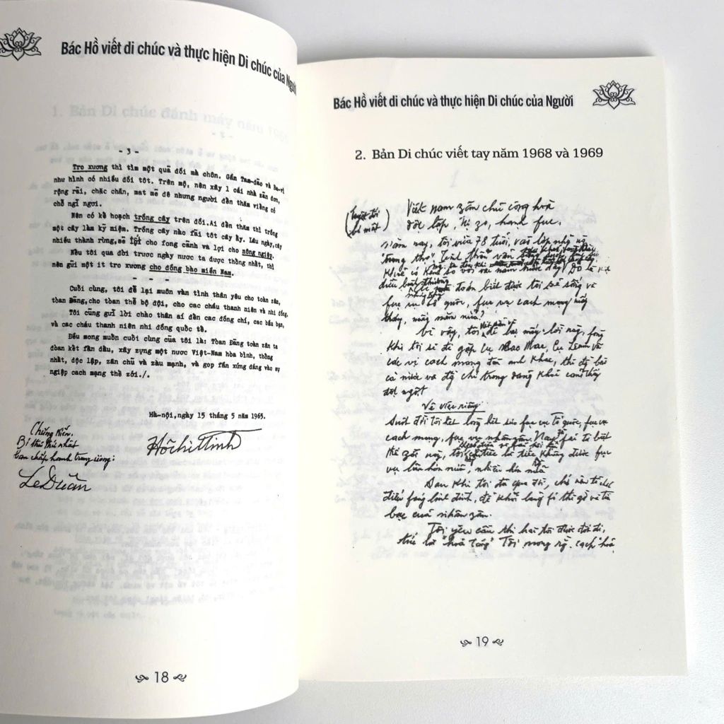 Sách - Sáng Mãi Tấm Gương Bác Hồ - Bác Hồ Viết Di Chúc Và Thực Hiện Di Chúc Của Người - ABBOOKS